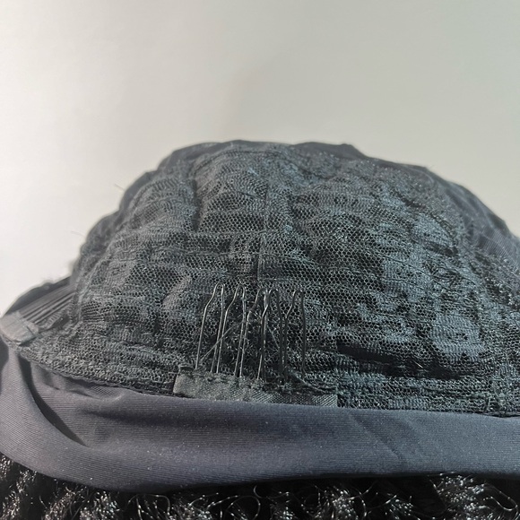 Wigner Short Dreadlock Headband Wig.  Color: 1B - Picture 11 of 11